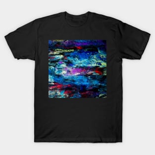 An abstract painting with digital symbiosis T-Shirt